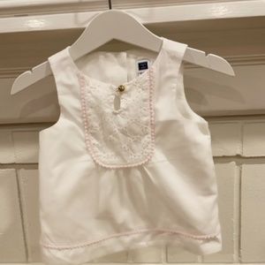 Janie and Jack Sleevelesss Top with matching pants